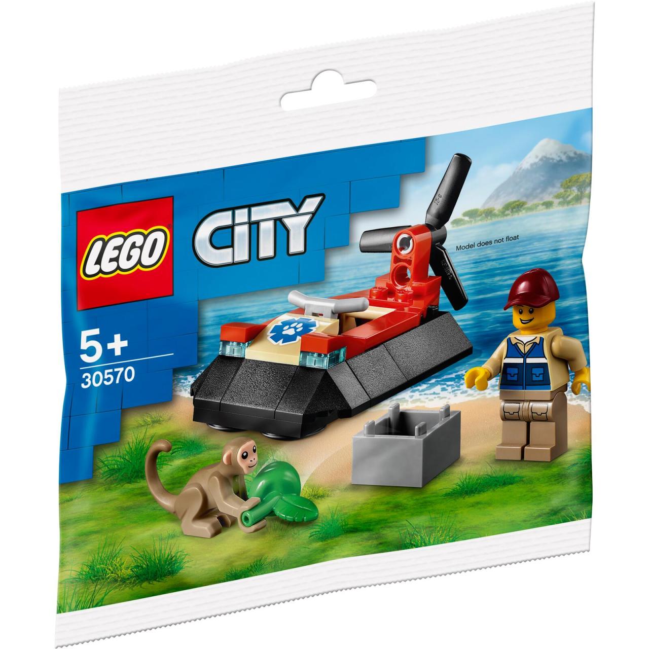 LEGO® City Luftkissenboot für Tierrettungen 30570 von Lego