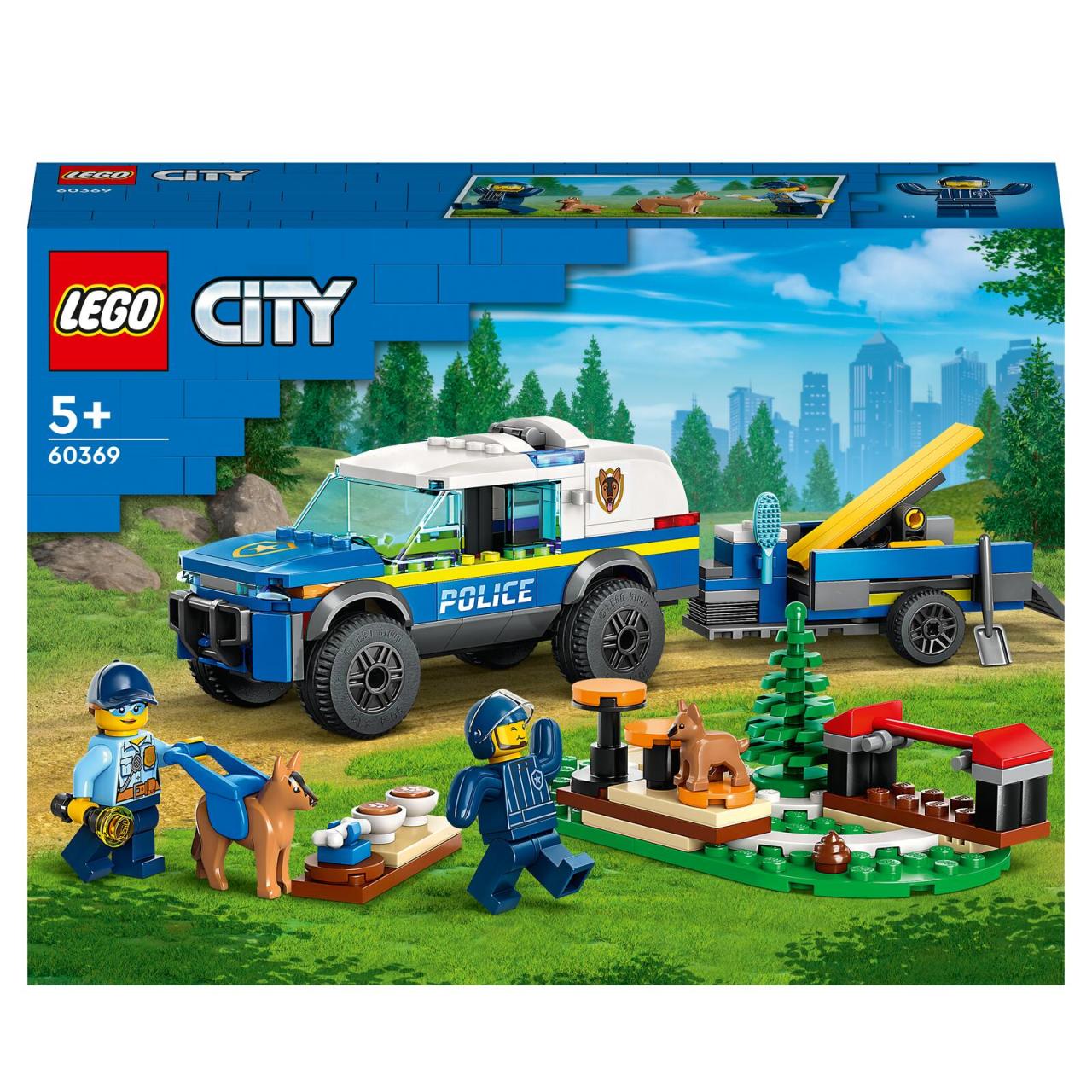 LEGO® City Mobiles Polizeihunde-Training 60369 von Lego