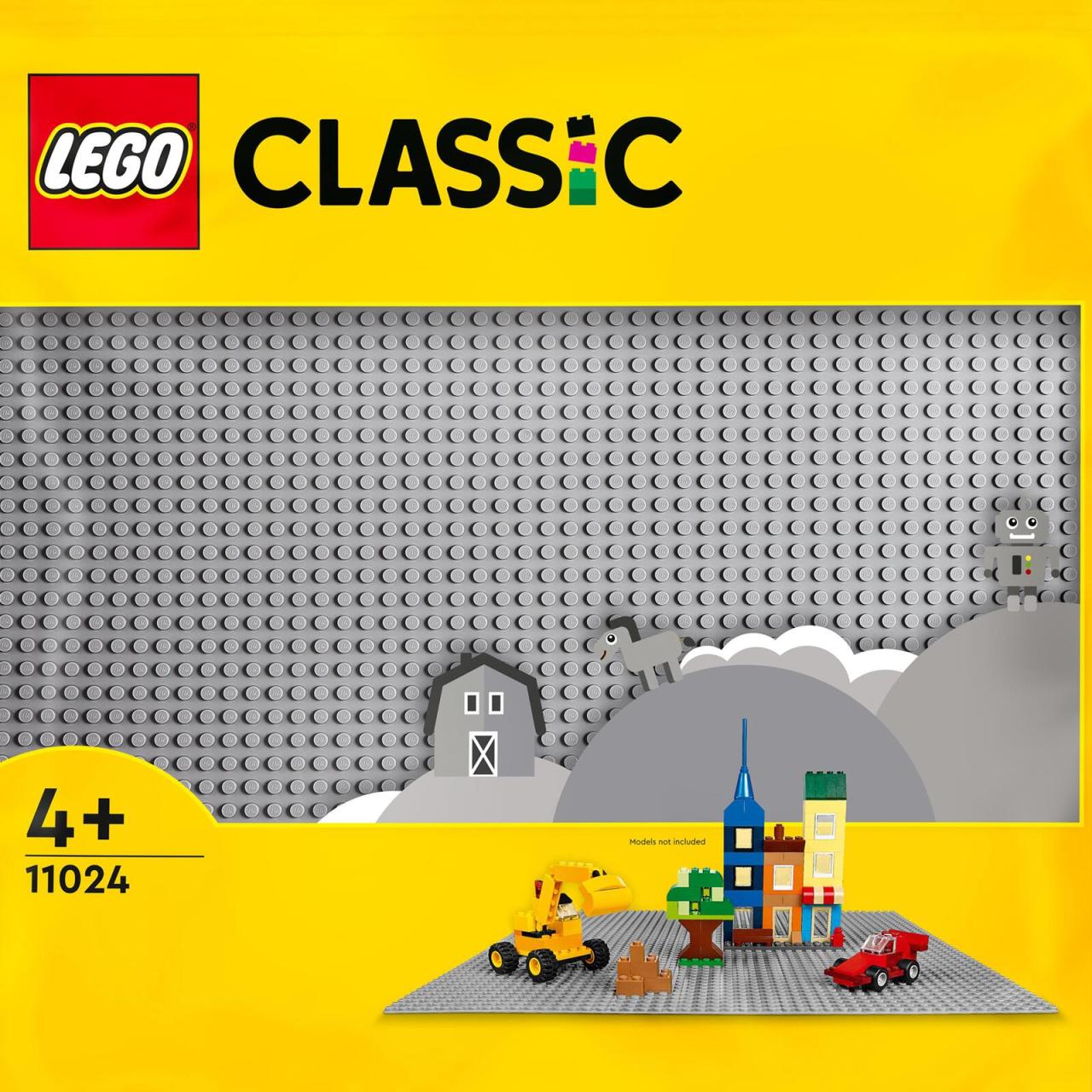 LEGO® Classic Graue Bauplatte 11024 von Lego
