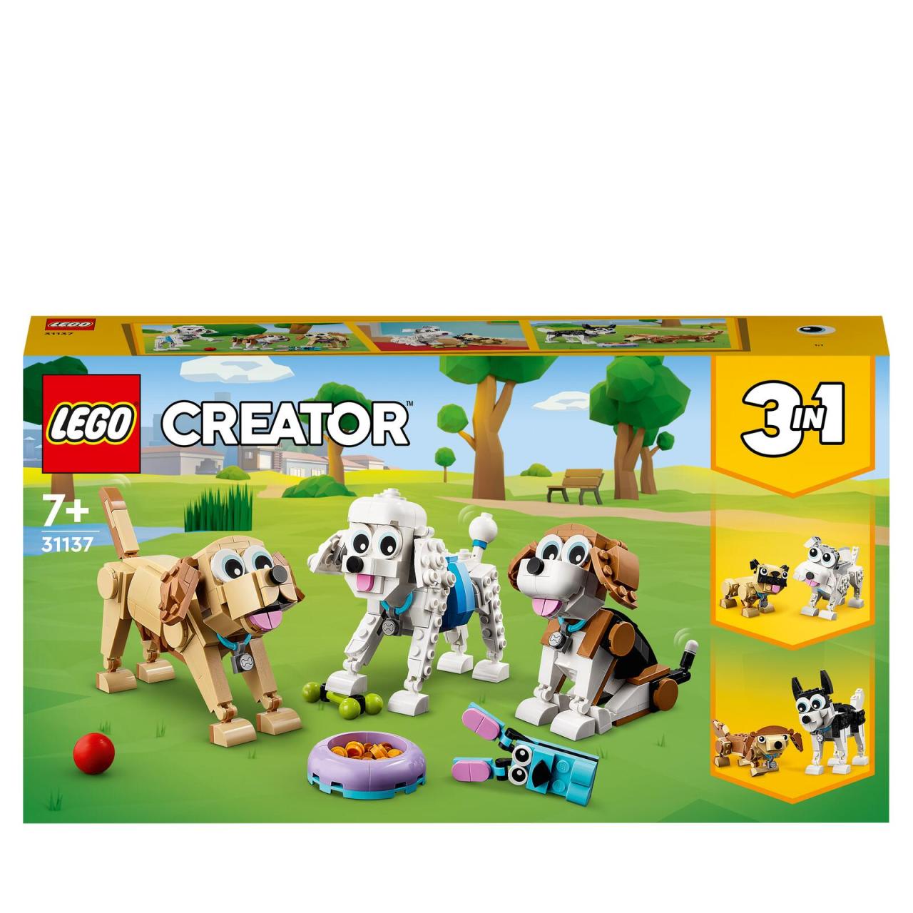 LEGO® Creator 3in1 Niedliche Hunde 31137 von Lego
