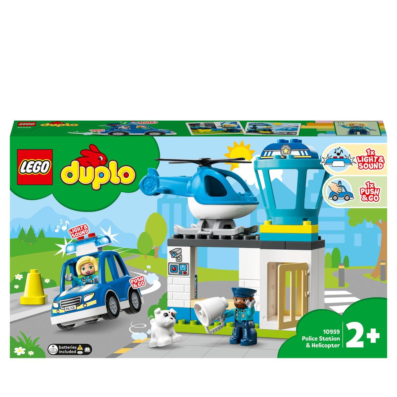 LEGO® DUPLO Polizeistation mit Hubschrauber 10959 von Lego