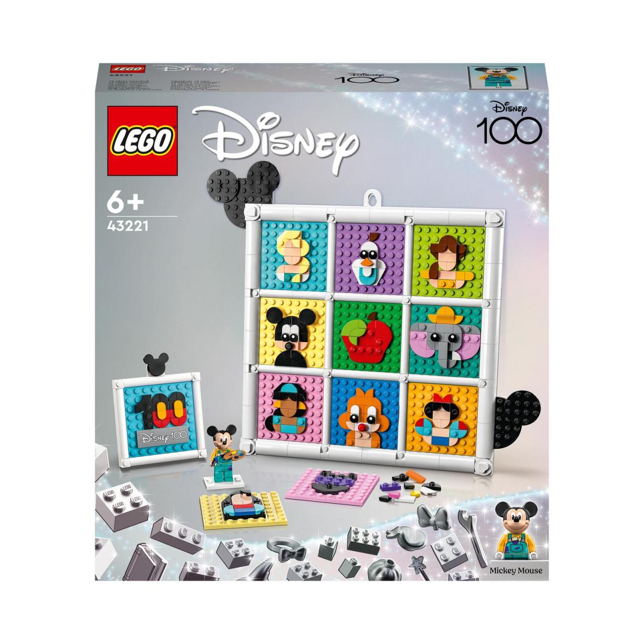 LEGO® Disney 100 Jahre Disney Zeichentrickikonen 43221 von Lego