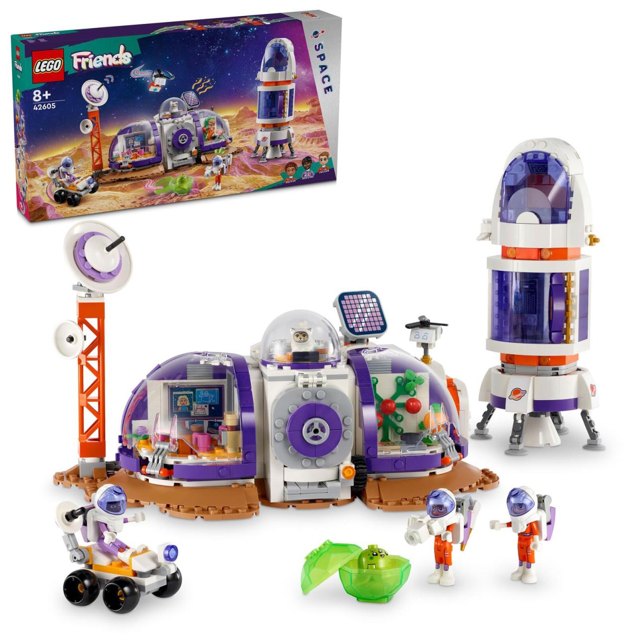 LEGO® Friends 42605 Mars-Raumbasis mit Rakete von Lego