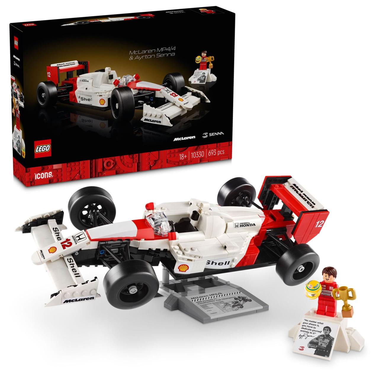 LEGO® Icons 10330 McLaren MP4/4 & Ayrton Senna von Lego