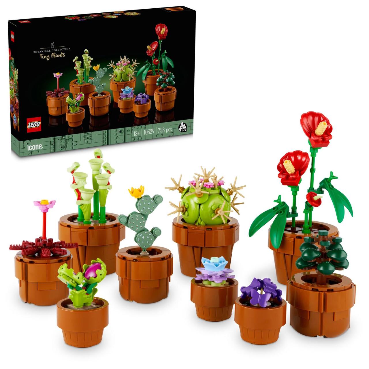 LEGO® Icons Botanicals Collection Mini Pflanzen 10329 von Lego