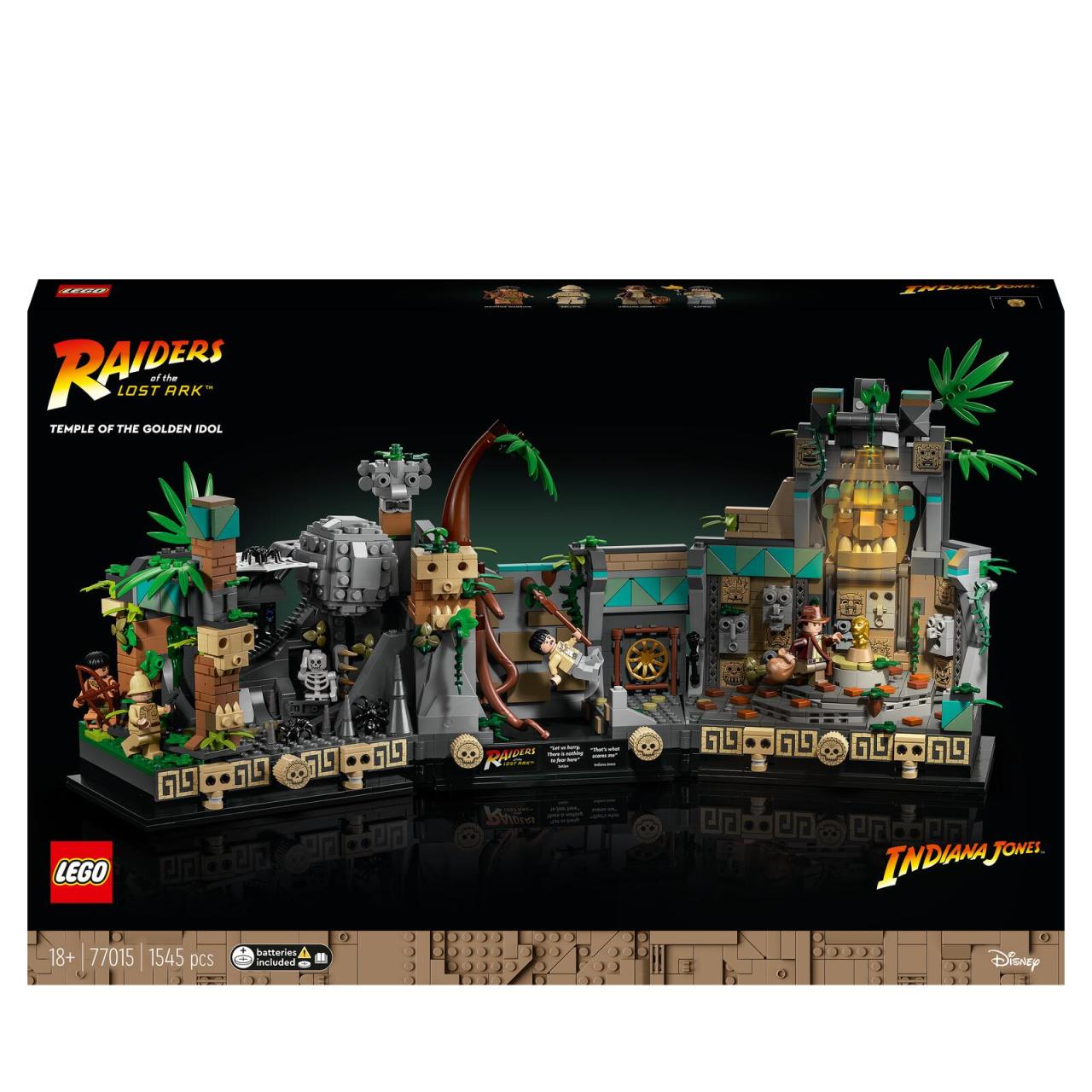 LEGO® Indiana Jones Tempel des goldenen Götzen 77015 von Lego