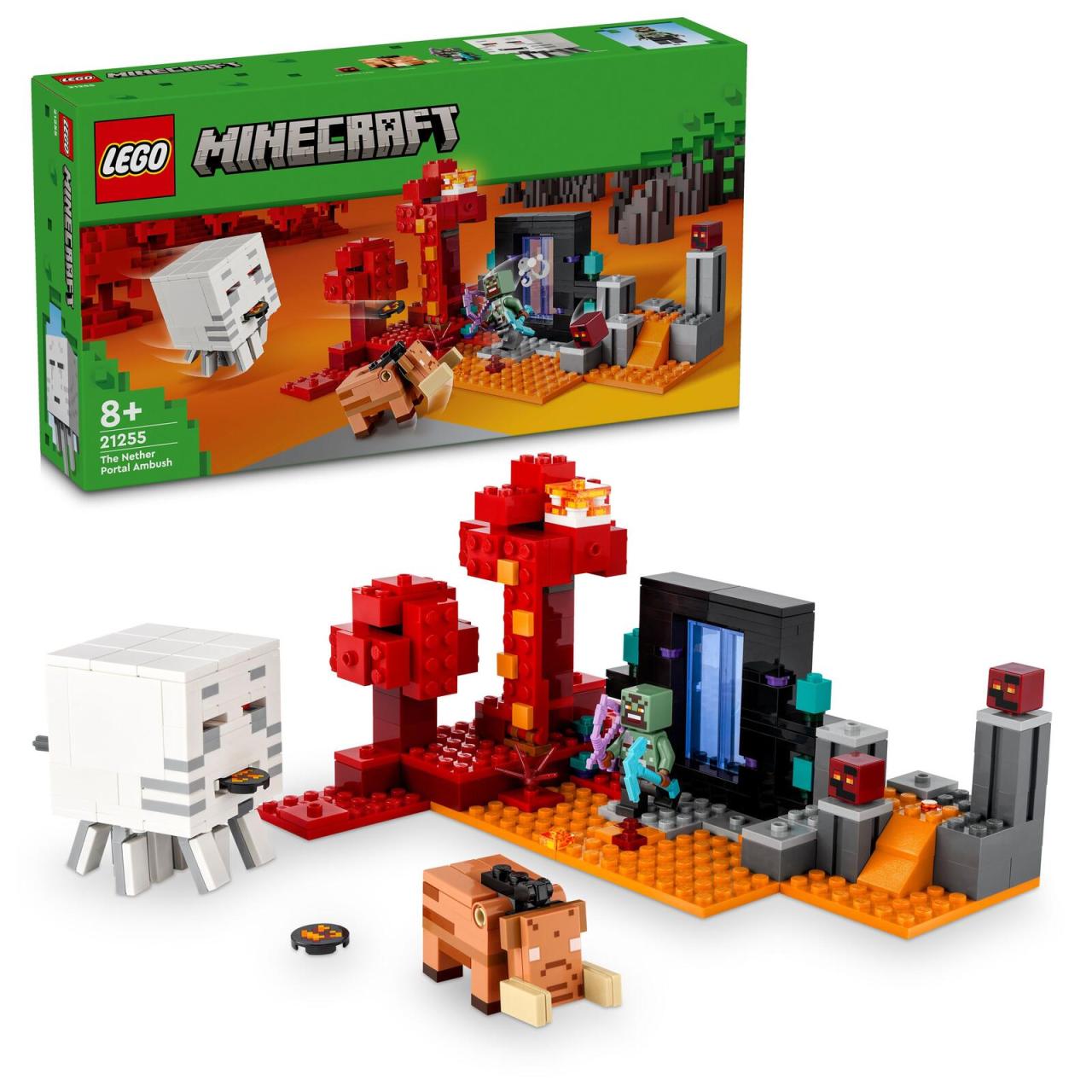LEGO® Minecraft™ 21255 Hinterhalt am Netherportal von Lego