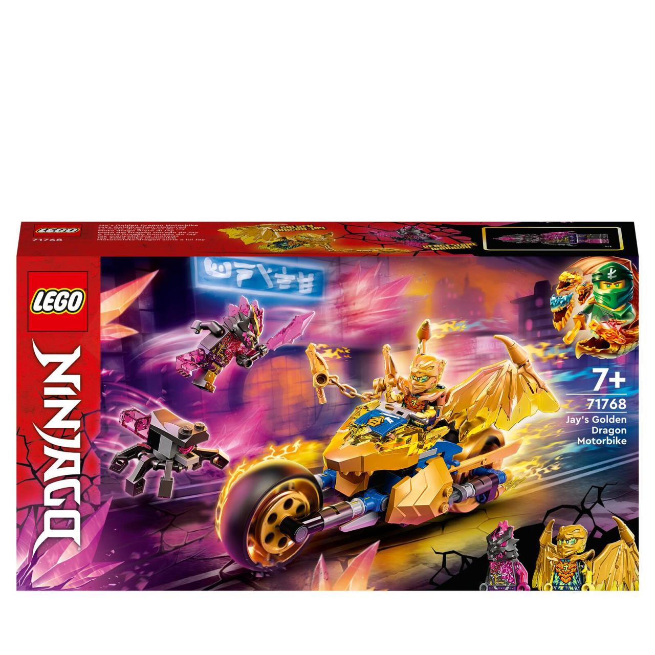LEGO® Ninjago Jays Golddrachen-Motorrad 71768 von Lego