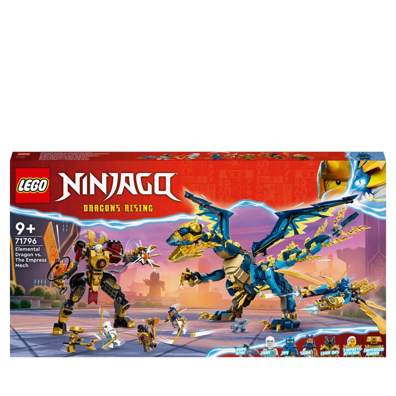 LEGO® Ninjago Kaiserliches Mech-Duell gegen den Elementardrachen 71796 von Lego