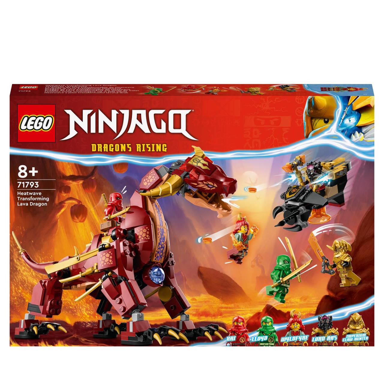LEGO® Ninjago Wyldfires Lavadrache 71793 von Lego