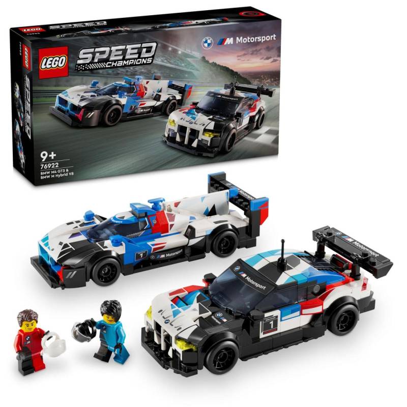 LEGO® Speed Champions 76922 BMW M4 GT3 & BMW M Hybrid V8 Rennwagen von Lego