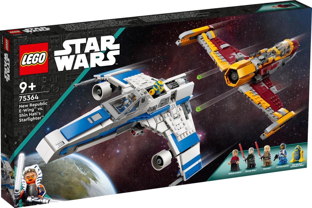 LEGO® Star Wars™ 75364 New Republic E-Wing™ vs. Shin Hatis Starfighter™ von Lego