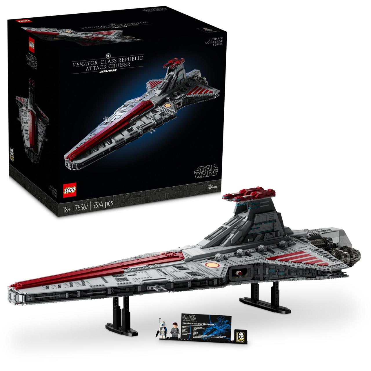 LEGO® Star Wars Republikanischer Angriffskreuzer der Venator-Klasse 75367 von Lego