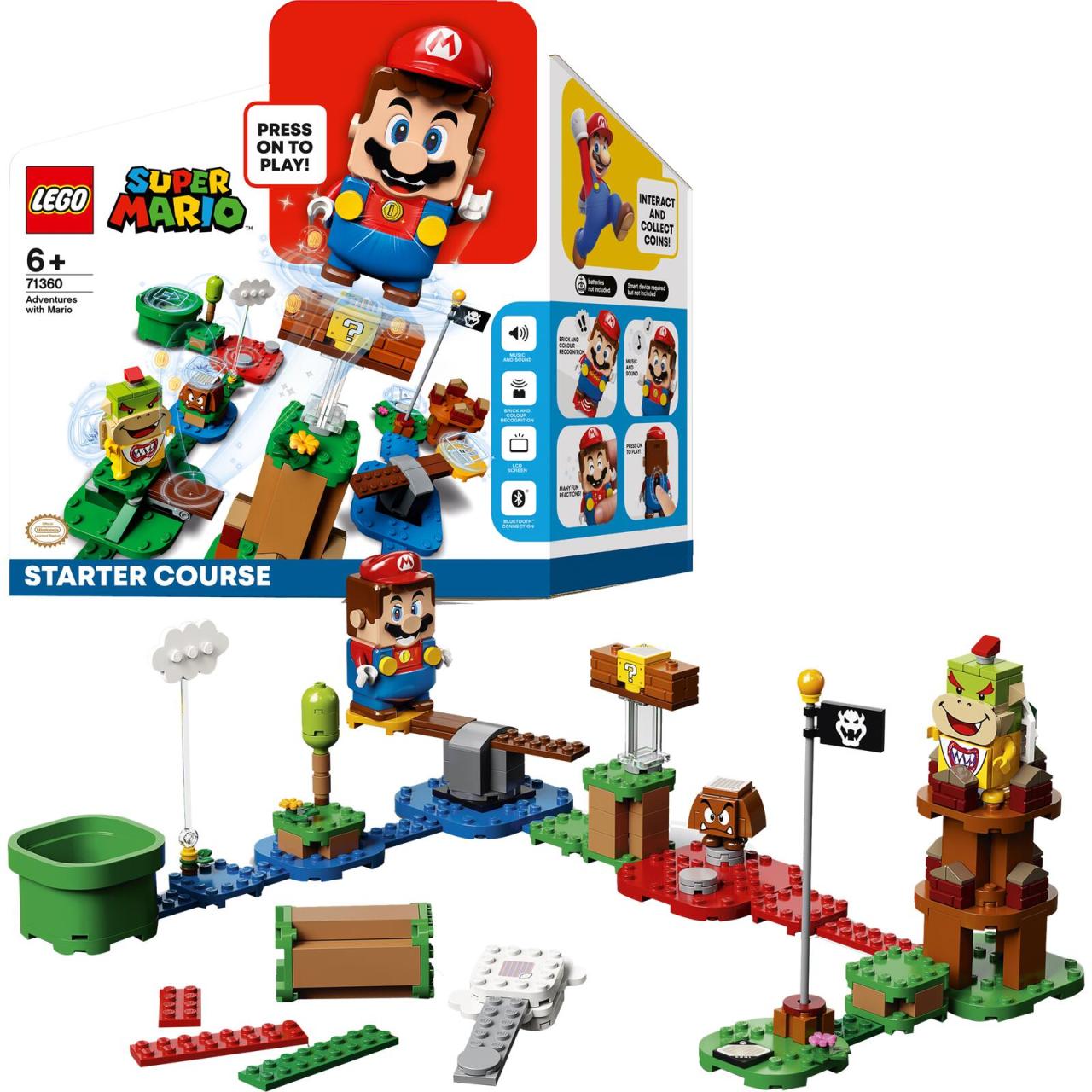 LEGO® Super Mario Abenteuer mit Mario™ – Starterset 71360 von Lego