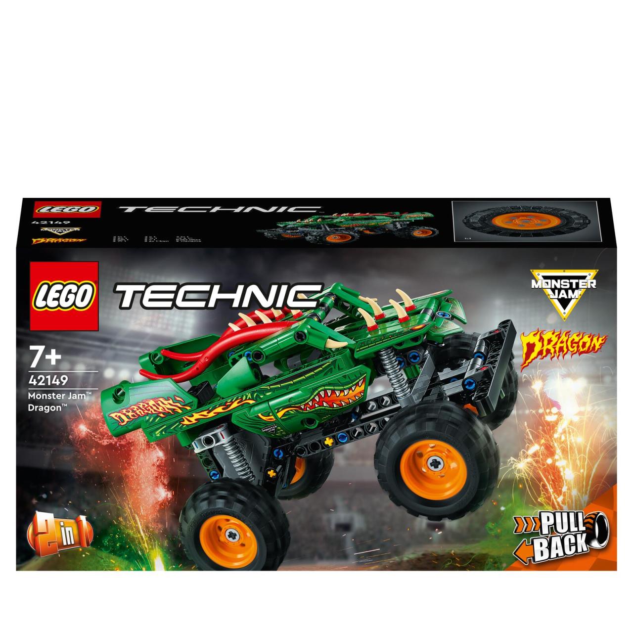 LEGO® Technic Monster Jam™ Dragon™ 42149 von Lego