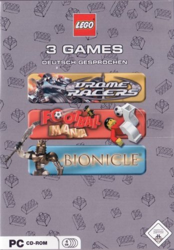 LEGO 3 PC-Spiele: Drome Racers/Football Mania/Bionicle von Lego