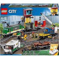 LEGO 60198 City Güterzug, Set mit batteriebetriebenem Motor, Bluetooth-Fernbedienung, 3 Wagen, Gleise und Zubehör LEGO 60198 City Güterzug, Set mit batteriebetriebenem Motor, Bluetooth-Fernbedienung, 3 Wagen, Gleise und Zubehör von Lego
