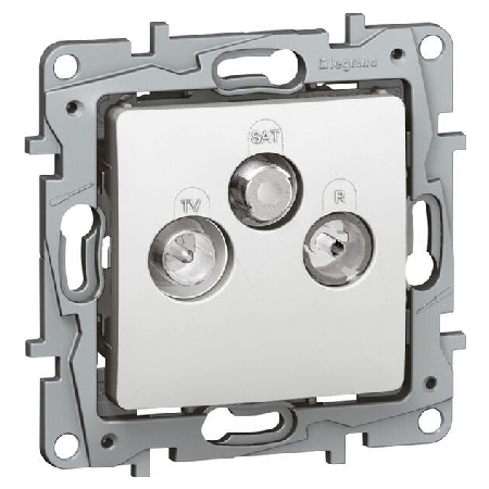 664763 - Einzeldose Niloe TV-SAT ultraweiss, 664763 - Aktionsartikel 664763 - Einzeldose Niloe TV-SAT ultraweiss, 664763 - Aktionsartikel von Legrand BTicino