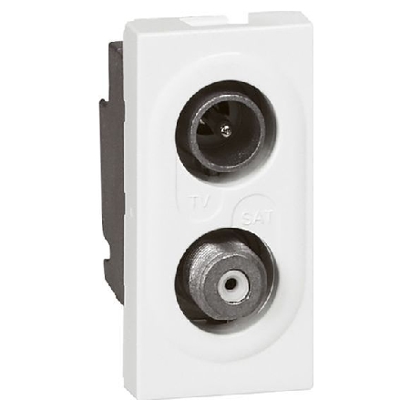 78795 - TV/SAT-Dose MSC 1mod weiss, 78795 - Aktionsartikel 78795 - TV/SAT-Dose MSC 1mod weiss, 78795 - Aktionsartikel von Legrand BTicino
