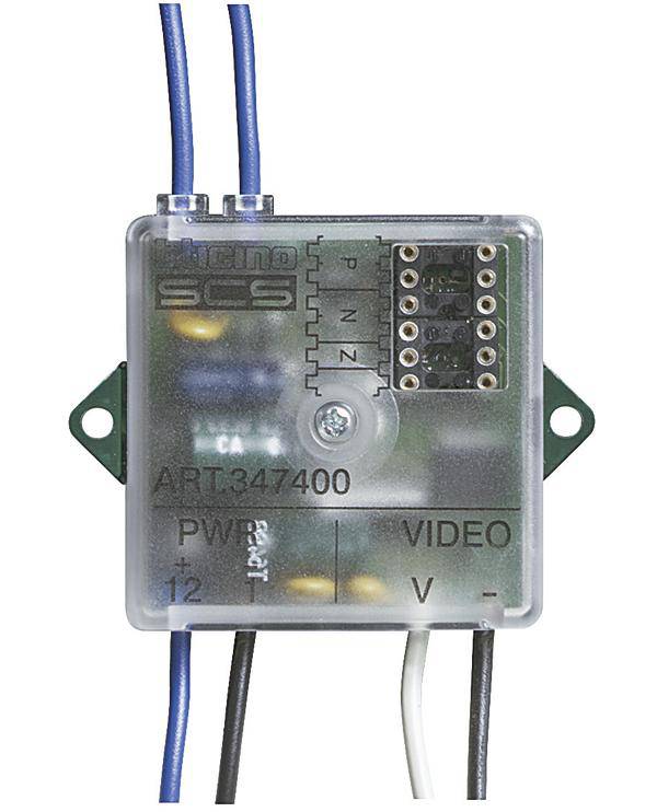 BTicino 347400 Kamera Interface Koax 2-Draht f.ext.Videokameras BTicino 347400 Kamera Interface Koax 2-Draht f.ext.Videokameras von Legrand GmbH