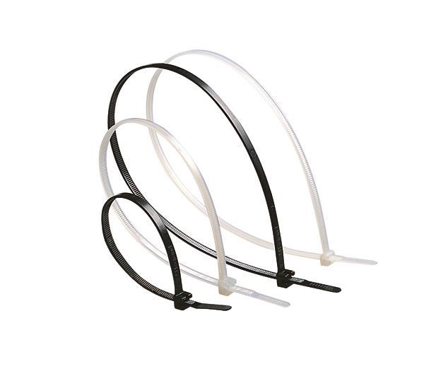 Legrand 032015 Kabelbinder Colring schwarz innenverzahnt 3,5x140mm UV-best. (Inhalt 100 Stück) von Legrand GmbH