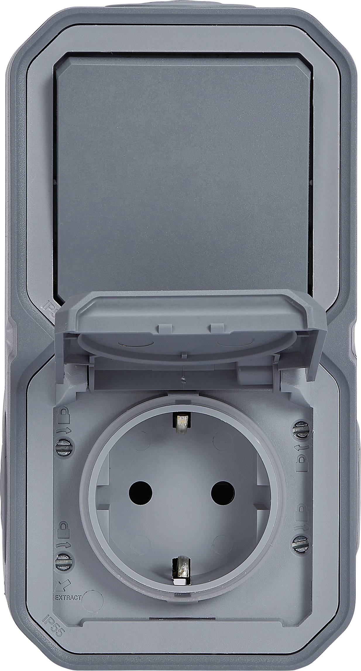 Legrand 069746L Plexo New FRAP SSDO+W/m SL,EB IP44 IK08 Grau Legrand 069746L Plexo New FRAP SSDO+W/m SL,EB IP44 IK08 Grau von Legrand GmbH