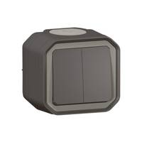 Legrand 069775L Plexo New FRAP Doppelwechselschalter 10AX/Taster 10A SL Legrand 069775L Plexo New FRAP Doppelwechselschalter 10AX/Taster 10A SL von Legrand GmbH