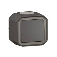 Legrand 069790L Plexo New FRAP Taster 10 A Steckkl.(SL) IK08 Anthrazit von Legrand GmbH