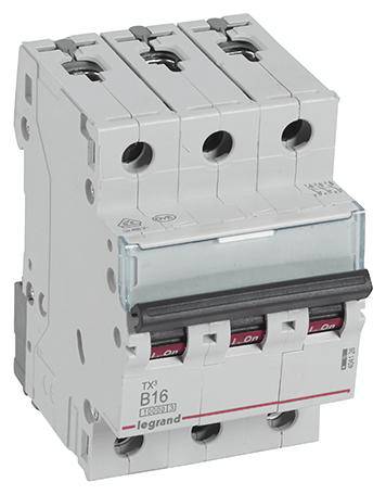 Legrand 404126 TX3 LS-Schalter B 16A 3-polig 10kA 400VAC 3TE Legrand 404126 TX3 LS-Schalter B 16A 3-polig 10kA 400VAC 3TE von Legrand GmbH