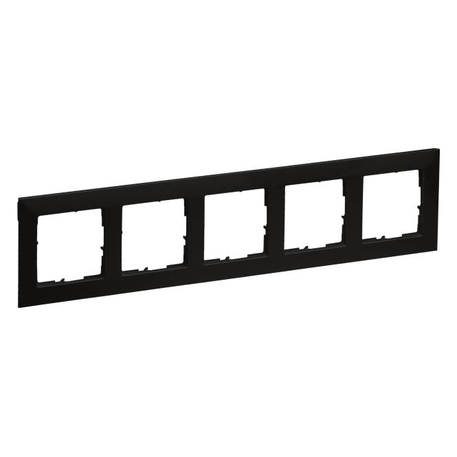 Legrand 765375 SEANO 5-fach Rahmen in der Farbausführung Schwarz lackiert Legrand 765375 SEANO 5-fach Rahmen in der Farbausführung Schwarz lackiert von Legrand GmbH
