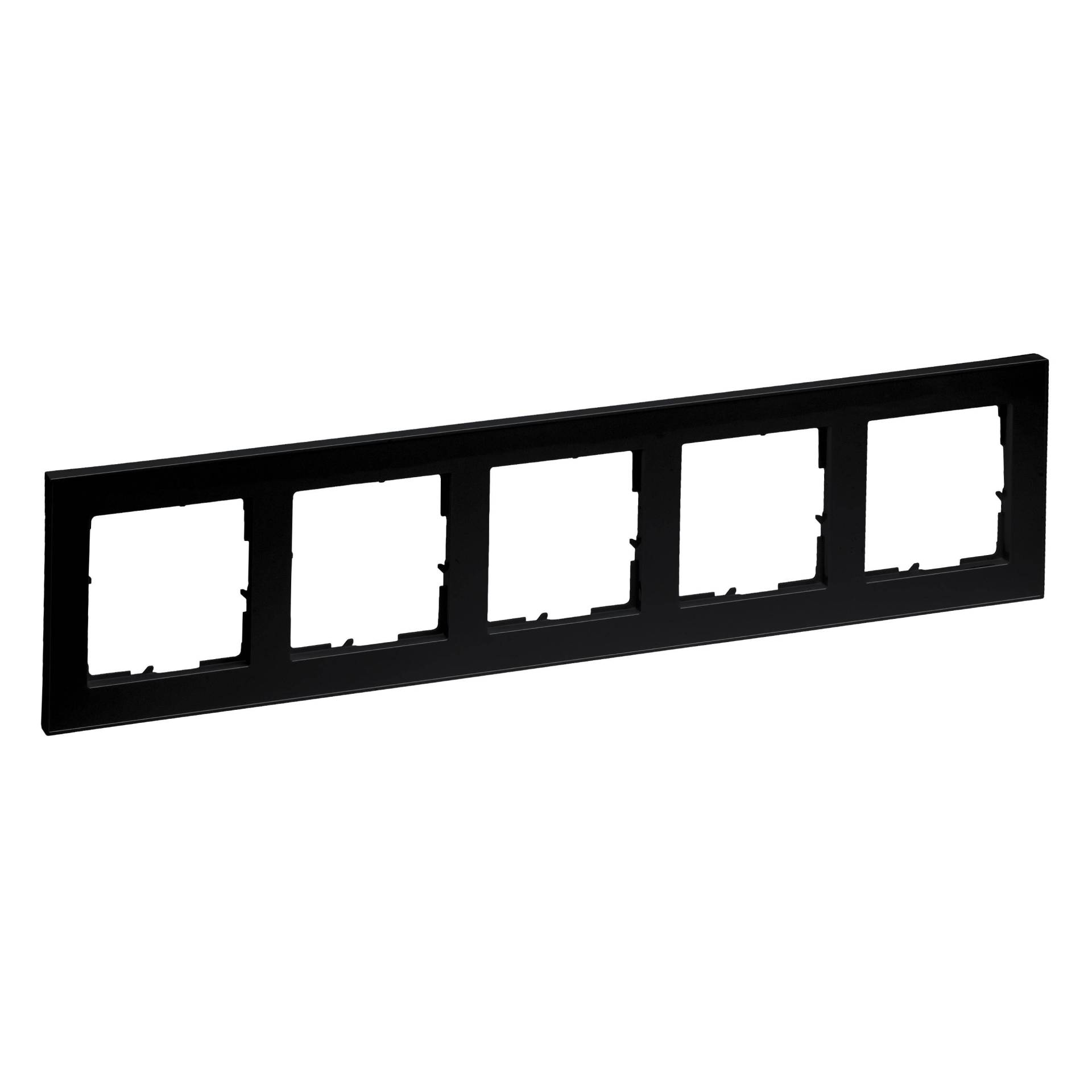 Legrand 765385 SEANO+5-fach Rahmen in der Farbausführung Schwarz lackiert Legrand 765385 SEANO+5-fach Rahmen in der Farbausführung Schwarz lackiert von Legrand GmbH