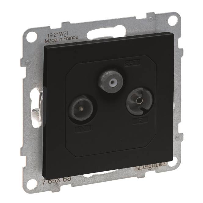 Legrand 765468 SEANO Durchgangsdose TV-R-SAT f.HD-TV in der Farbausführung Legrand 765468 SEANO Durchgangsdose TV-R-SAT f.HD-TV in der Farbausführung von Legrand GmbH