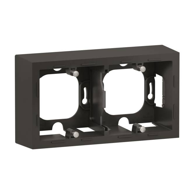 Legrand 765499 SEANO APgehäuse 2-fach in der Farbausführung Anthrazit lackiert Legrand 765499 SEANO APgehäuse 2-fach in der Farbausführung Anthrazit lackiert von Legrand GmbH