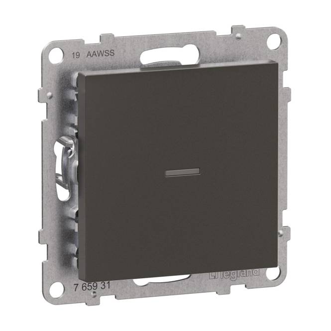 Legrand 765931 Seano with Netatmo Schalter/Dimmer m.NeutralL Anthrazit von Legrand GmbH