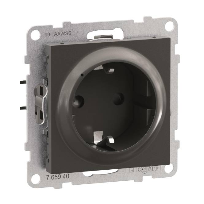Legrand 765940 Seano with Netatmo Schuko-Steckdose Anthrazit von Legrand GmbH