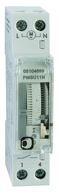 PMSU11N Tages-Zeitschaltuhr mini PMSU11N Tages-Zeitschaltuhr mini von Legrand GmbH