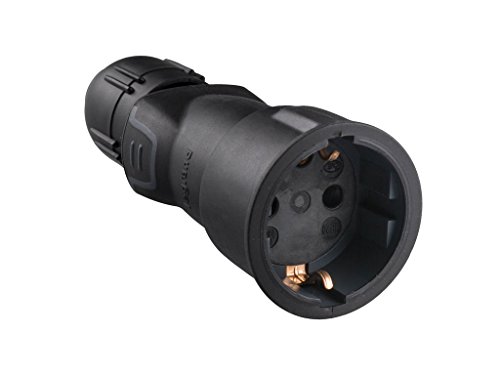 Legrand 50341 Gummikupplung 16A, Schwarz von Legrand