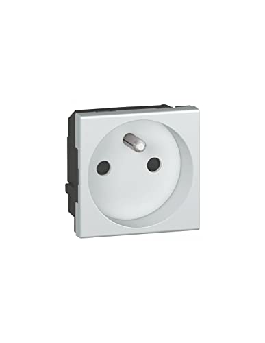 LEGRAND - Prise 2P+T droite bornes auto 2 mod alu LEGRAND Mosaic 079271 - LEG-079271 LEGRAND - Prise 2P+T droite bornes auto 2 mod alu LEGRAND Mosaic 079271 - LEG-079271 von Legrand