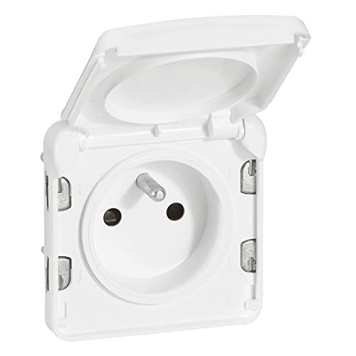 LEGRAND - Prise 2P+T eclips de protection composable blanc Artic 10 A 250 V LEGRAND PLEXO 070721 - LEG-070721 LEGRAND - Prise 2P+T eclips de protection composable blanc Artic 10 A 250 V LEGRAND PLEXO 070721 - LEG-070721 von Legrand