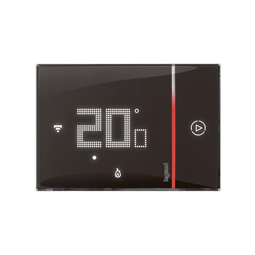 LEGRAND - Smarther with Netatmo Smart Thermostat für Unterputz Montage - 2 Module - Schwarz - 49039 LEGRAND - Smarther with Netatmo Smart Thermostat für Unterputz Montage - 2 Module - Schwarz - 49039 von Legrand