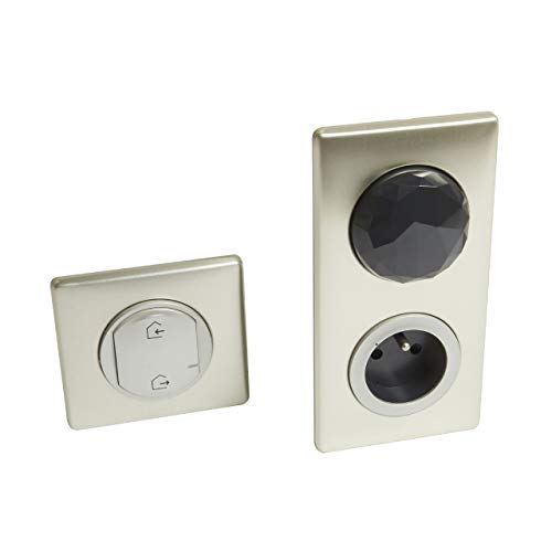 Legrand 067770 Starthilfepaket Céliane mit Netatmo, 1 Steckdose, 1 Steuerkontrolle, Titan Legrand 067770 Starthilfepaket Céliane mit Netatmo, 1 Steckdose, 1 Steuerkontrolle, Titan von Legrand