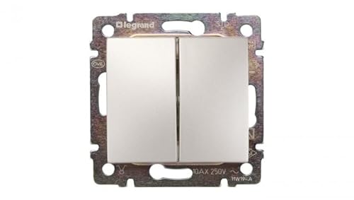 Legrand 7 701 05 Aluminium Lichtschalter von Legrand