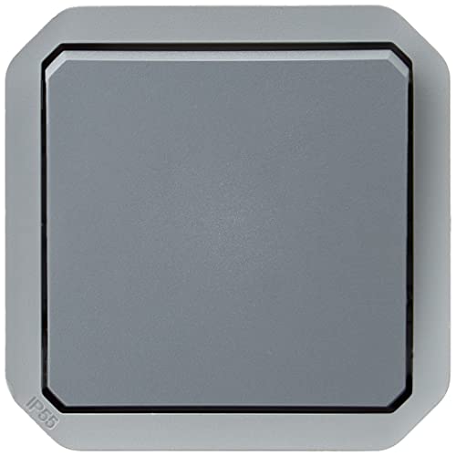Legrand - Einfacher Schieber, wasserdicht, Plexo 10 A, zur Ausstattung eines Gehäuses oder einer Trägerplatte mit grauem Finish Legrand - Einfacher Schieber, wasserdicht, Plexo 10 A, zur Ausstattung eines Gehäuses oder einer Trägerplatte mit grauem Finish von Legrand