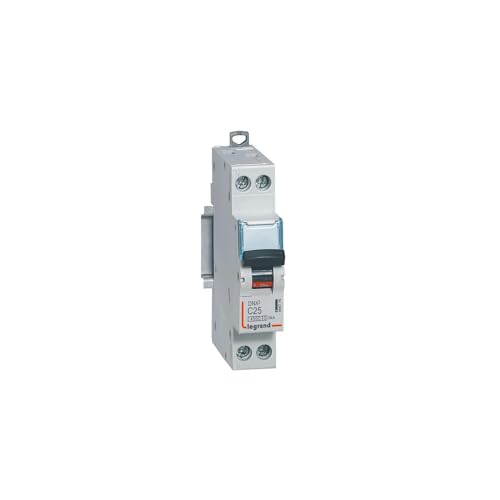 Legrand leg406776 DNX 4500 Schraube/Schraube U + N 230 V 25 A 4,5 KA Leitungsschutzschalter Sicherungsautomat C Curve 1 m von Legrand