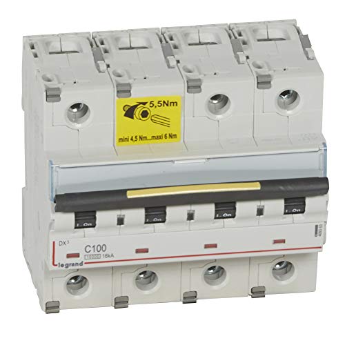 MAGNET DX3 10/16kA C 4P 100A MAGNET DX3 10/16kA C 4P 100A von Legrand