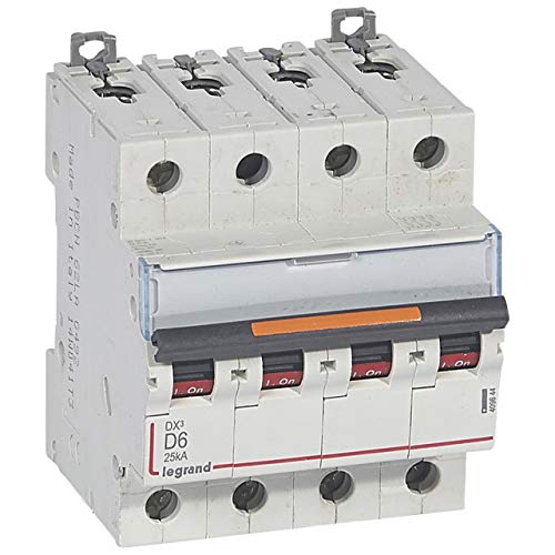 MAGNET DX3 25kA D 4P 6A MAGNET DX3 25kA D 4P 6A von Legrand