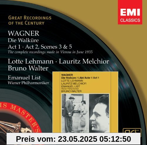 Walküre Akt 1 & 2 von Lehmann