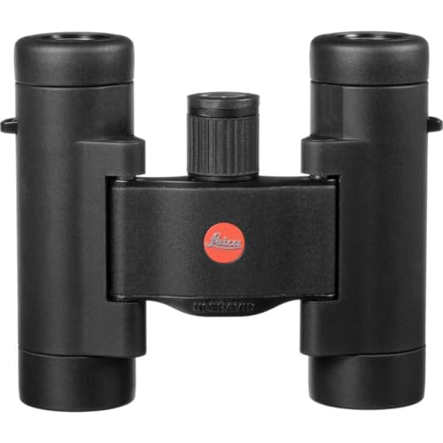 Leica 40252 Ultravid BR Robustes, wasserdichtes Kompaktfernglas mit AquaDura-Beschichtung, 8 x 20, Schwarz von Leica