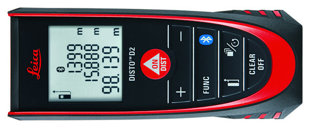 Leica DISTO D2 Laserdistanzmessgerät Bluetooth von Leica