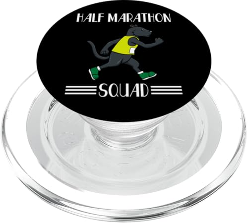 Hund Laufen Halbmarathon Kader Läufer PopSockets PopGrip für MagSafe Hund Laufen Halbmarathon Kader Läufer PopSockets PopGrip für MagSafe von Leichtathletik Leichtathletik Laufmarathon